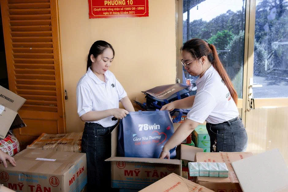 “Hành Trang Nhỏ – Hy Vọng Lớn”: 78win viết tiếp câu chuyện nhân ái