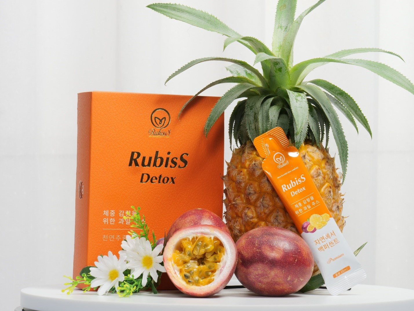 RubisS Detox - giảm cân an toàn từ thành phần nước ép trái cây