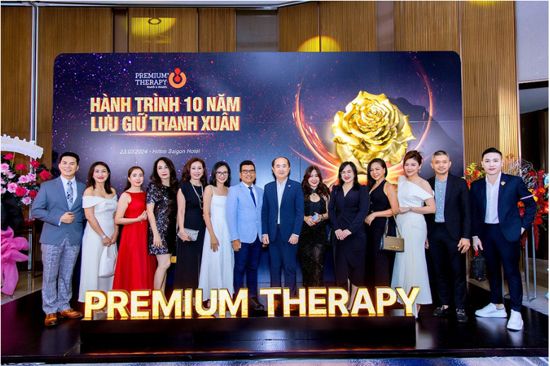 Premium Therapy tổ chức “Đêm Thanh Xuân Tri Ân” kỷ niệm hành trình 10 năm phát triển và vươn xa
